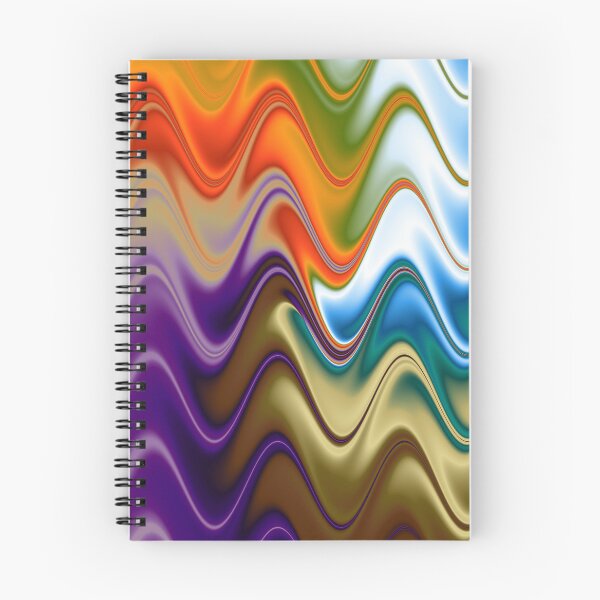 Item preview, Abstract Wavy Colorful Pattern designed and sold by ArtbyDebbieC.