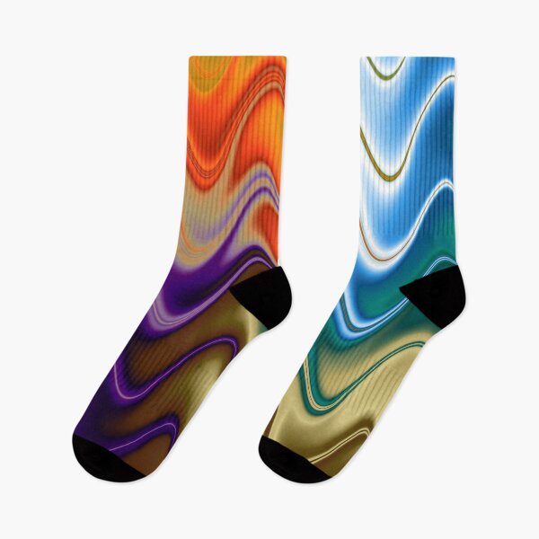 Item preview, Abstract Wavy Colorful Pattern designed and sold by ArtbyDebbieC.