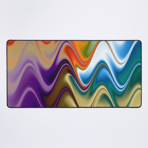 Item preview, Abstract Wavy Colorful Pattern designed and sold by ArtbyDebbieC.