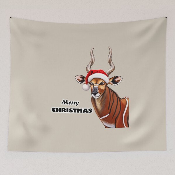 Item preview, African Wildlife Christmas Kudu Design designed and sold by annenambiro.