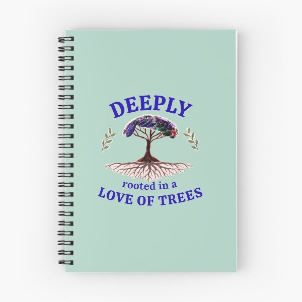 Item preview, Deeply Rooted in a Love of Trees – Tree Typography Nature Design designed and sold by Julia N.