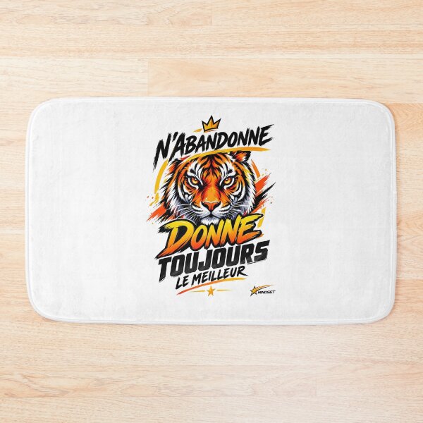 Item preview, Never give up, tiger of the mindset designed and sold by FoxinhoSoumaila.