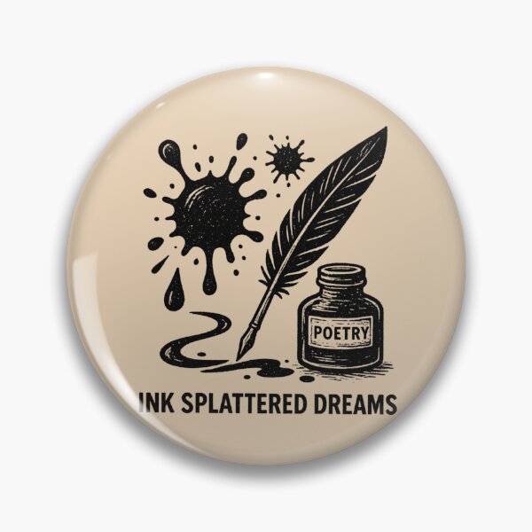 Item preview, Ink Splattered Dreams Vintage Poetry Quill  designed and sold by Ivy-Triggs.