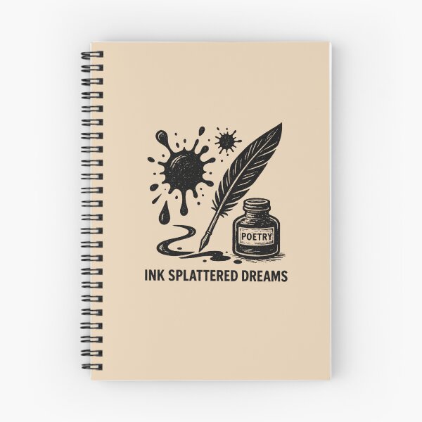 Item preview, Ink Splattered Dreams Vintage Poetry Quill  designed and sold by Ivy-Triggs.