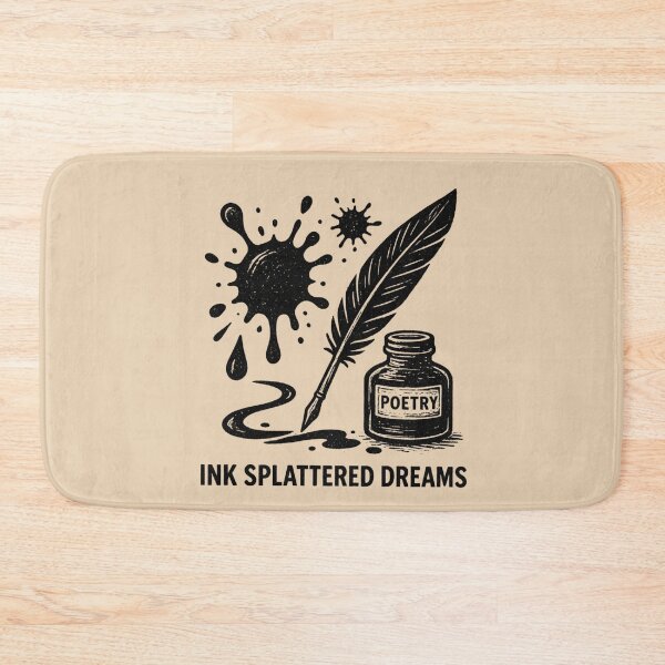 Item preview, Ink Splattered Dreams Vintage Poetry Quill  designed and sold by Ivy-Triggs.