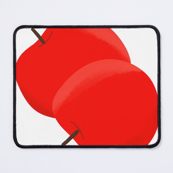 Item preview, Two Ripe Red Apples Fruit designed and sold by raun.draw.