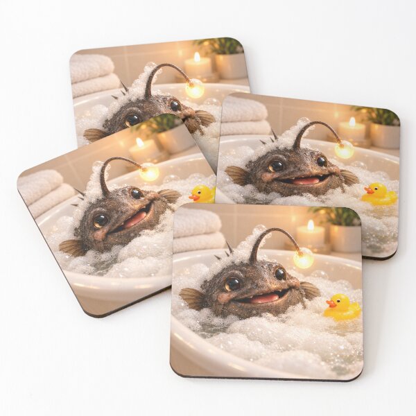 Item preview, Anglerfish Bathtub Bubble Soak designed and sold by Sillytoe.