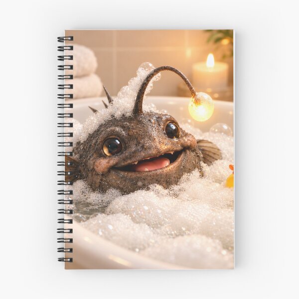 Item preview, Anglerfish Bathtub Bubble Soak designed and sold by Sillytoe.