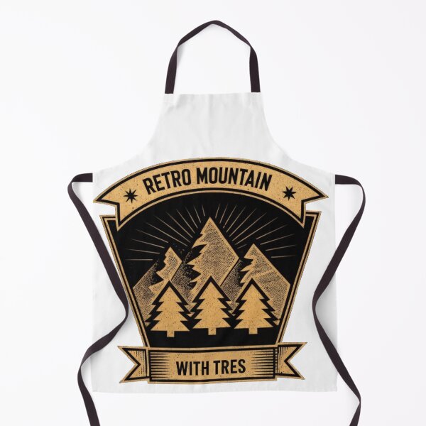 Item preview,  Retro mountain with trees  vintage emblem designed and sold by Expressions-Sel.