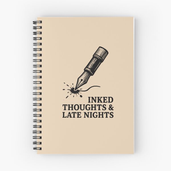 Item preview, Poetcore Inked Thoughts and Late Nights  designed and sold by Ivy-Triggs.