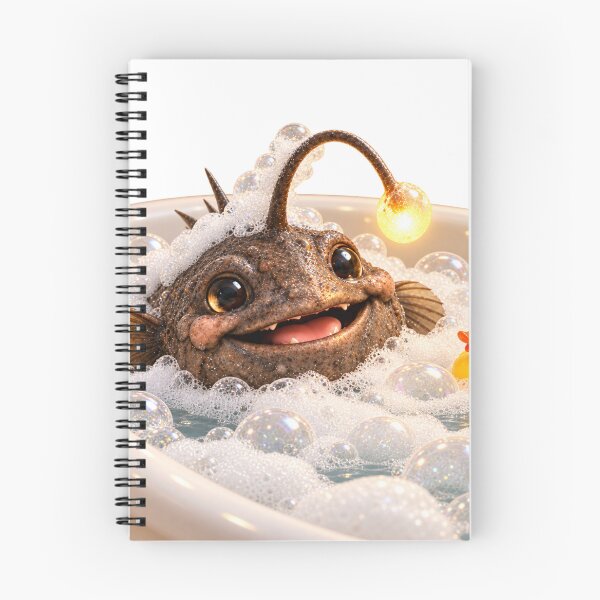 Item preview, Anglerfish Bathtub Duck Visit designed and sold by Sillytoe.