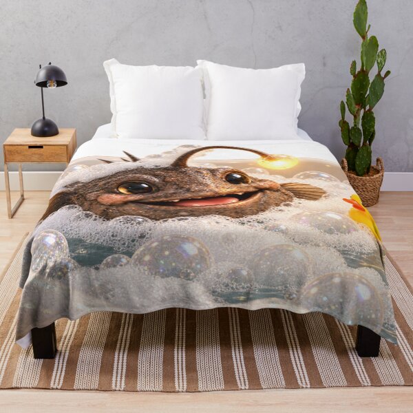Item preview, Anglerfish Bathtub Duck Visit designed and sold by Sillytoe.