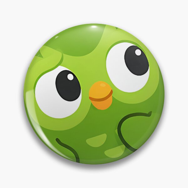 Item preview, Duolingo Green – Kawaii Design for Language Lovers designed and sold by JuanitoCarteras.