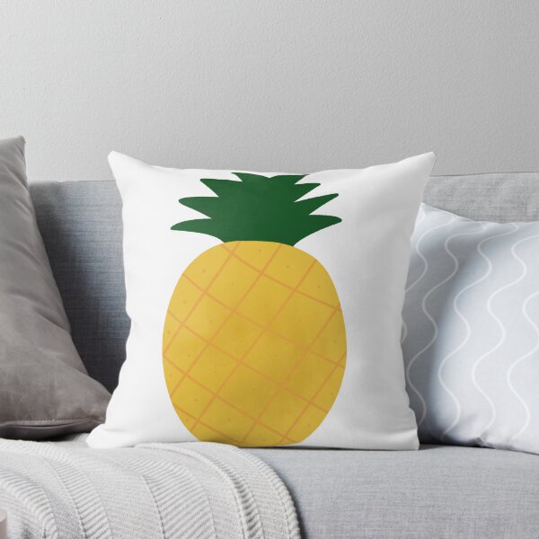 Item preview, Yellow Tropical Pineapple Fruit Summer Vacation designed and sold by raun.draw.