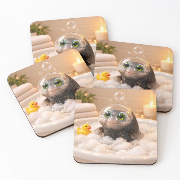Item preview, Barreleye Fish Bathtub Bubble Soak designed and sold by Sillytoe.