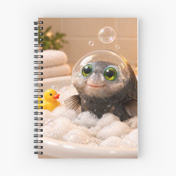 Item preview, Barreleye Fish Bathtub Bubble Soak designed and sold by Sillytoe.