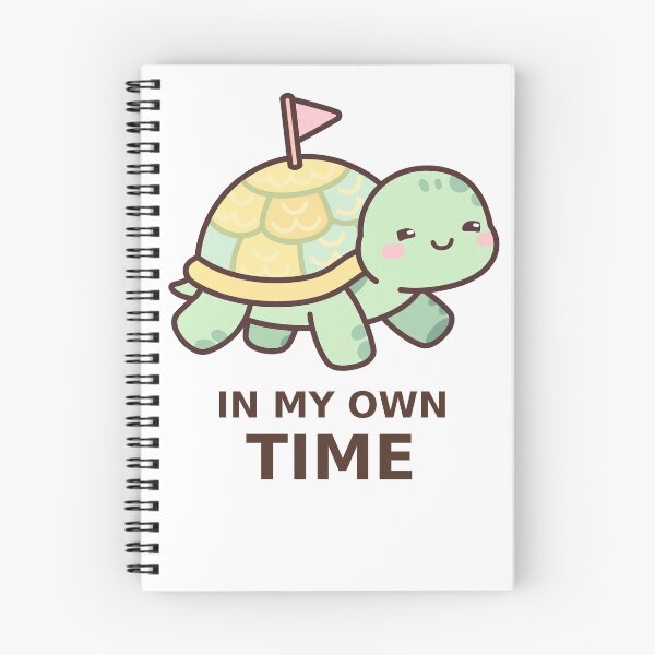Item preview, In My Own Time - Kawaii Turtle designed and sold by Visual Dept..
