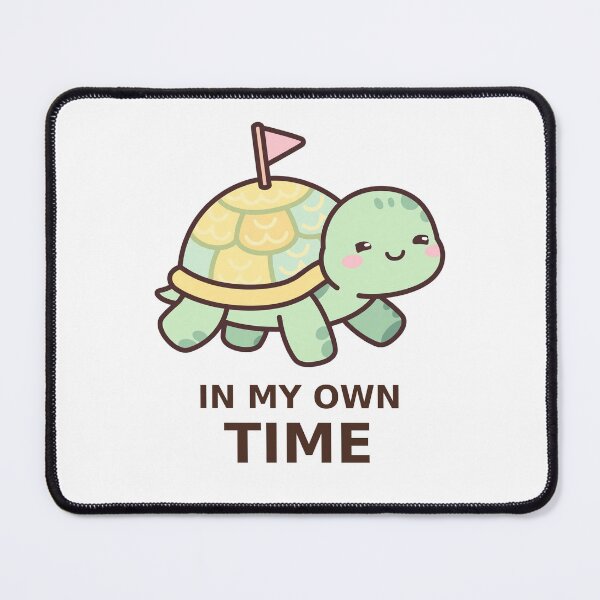 Item preview, In My Own Time - Kawaii Turtle designed and sold by Visual Dept..