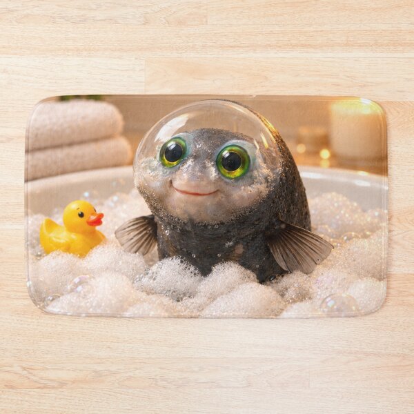Item preview, Barreleye Fish Bathtub Bubble Soak designed and sold by Sillytoe.