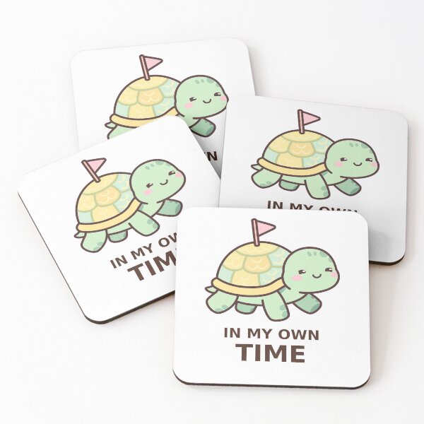 Item preview, In My Own Time - Kawaii Turtle designed and sold by Visual Dept..