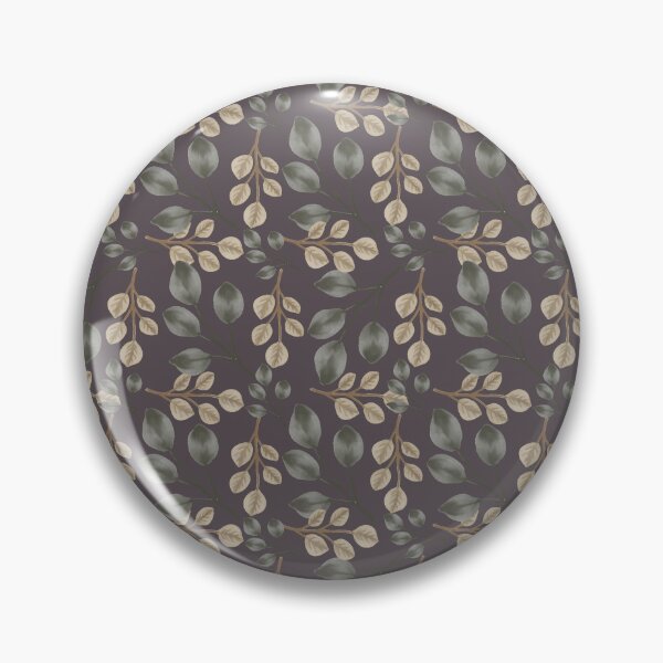 Item preview, Botanical Foliage Muted Amethyst Plum Gray Seamless Pattern Art designed and sold by ​Jyoti Digital Artist.