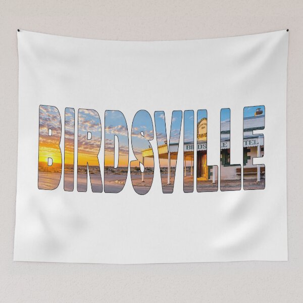 Item preview, BIRDSVILLE - Outback Queensland Diamantina The Birdsville Hotel Pub Sunset designed and sold by Adam Gormley.