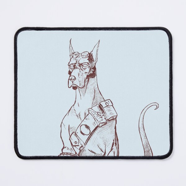 Item preview, Hell Doberboy lineart - halftone designed and sold by patricioguerra.