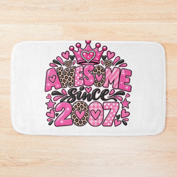 Item preview, Awesome Since 2007 Born In 2007 Birthday designed and sold by drawwiika+44.