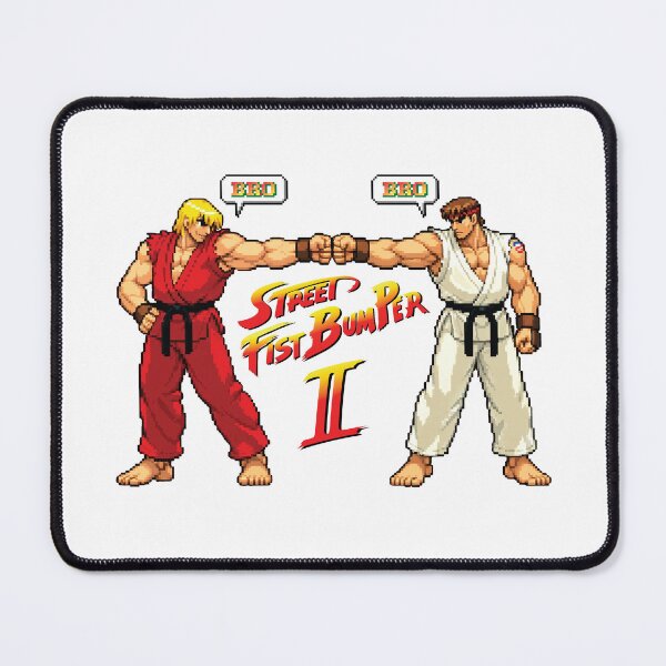 Item preview, Ken and Ryu Bros Street Fist Bumper 2 designed and sold by Ctrl+AltGalaxy.