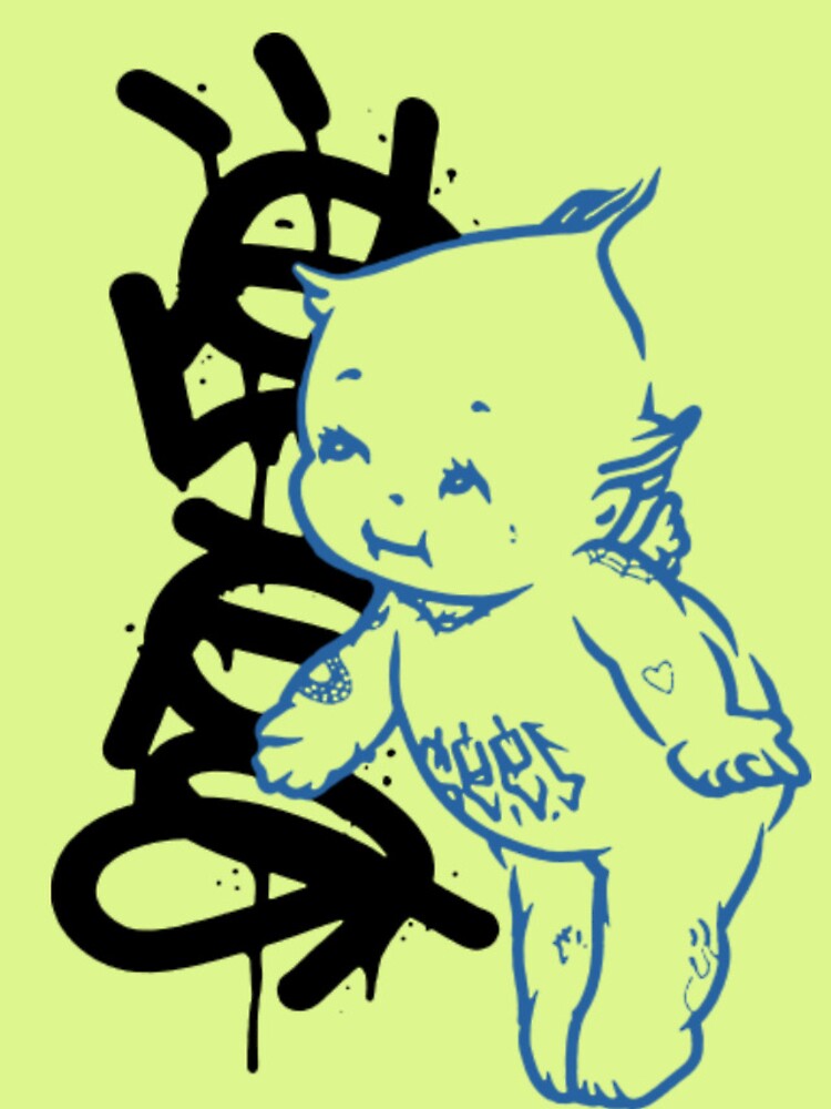 Thumbnail 4 of 4, iPhone Case, Electric Blue Inked Angel designed and sold by InklingCrypt.