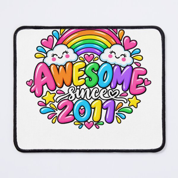 Item preview, Awesome Since 2011 Birthday Born In 2011 Youth Celebration designed and sold by drawwiika+44.