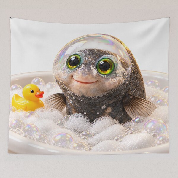 Item preview, Barreleye Fish Bathtub Duck Visit designed and sold by Sillytoe.