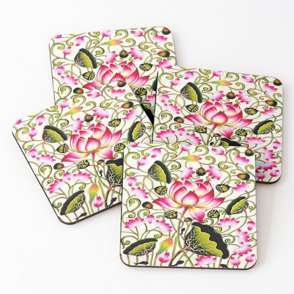 Item preview, Vintage Pink Lotus designed and sold by ViaARTfactory.