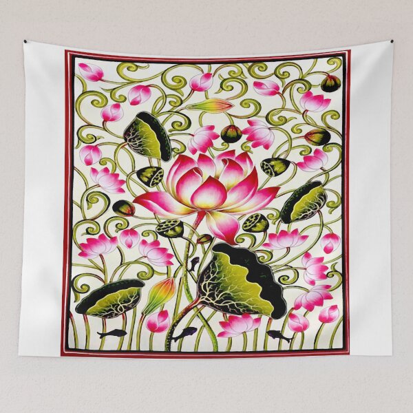 Item preview, Vintage Pink Lotus designed and sold by ViaARTfactory.