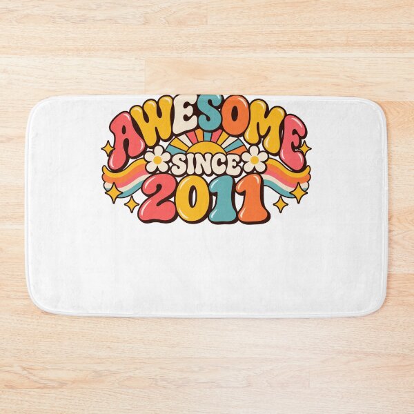 Item preview, Awesome Since 2011 Born 2011 Birthday Gift designed and sold by drawwiika+44.