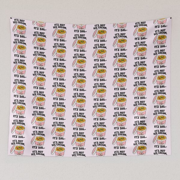 Item preview, Funny Desi Ice Cream Tub Full of Dal Indian Mom Joke designed and sold by Fanverse Merchandise.