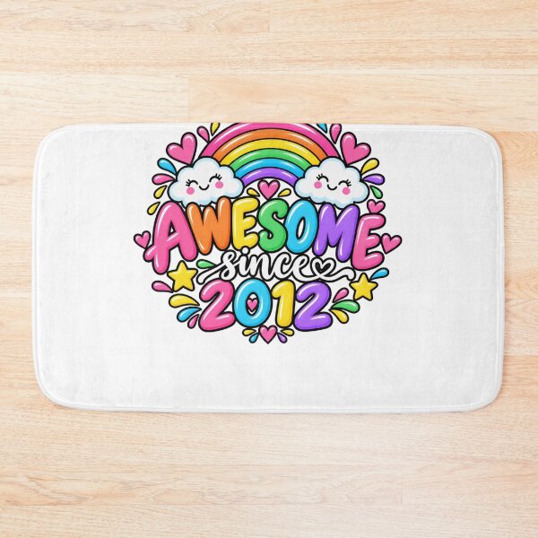 Item preview, Awesome Since 2012 Birthday Gift Born In 2012 Girls Celebration designed and sold by drawwiika+44.