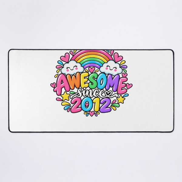Item preview, Awesome Since 2012 Birthday Gift Born In 2012 Girls Celebration designed and sold by drawwiika+44.