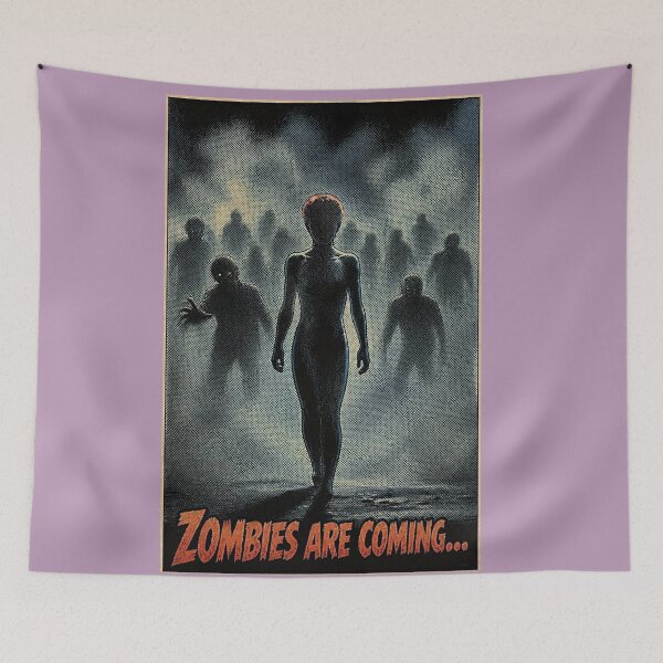 Item preview, The Zombies Are Coming (Horror) designed and sold by NubesDesignCH.