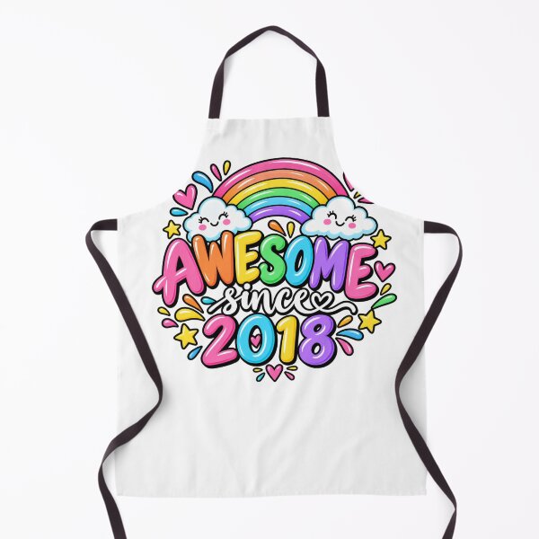 Item preview, Awesome Since 2018 Birthday Born 2018 Celebration designed and sold by drawwiika+44.