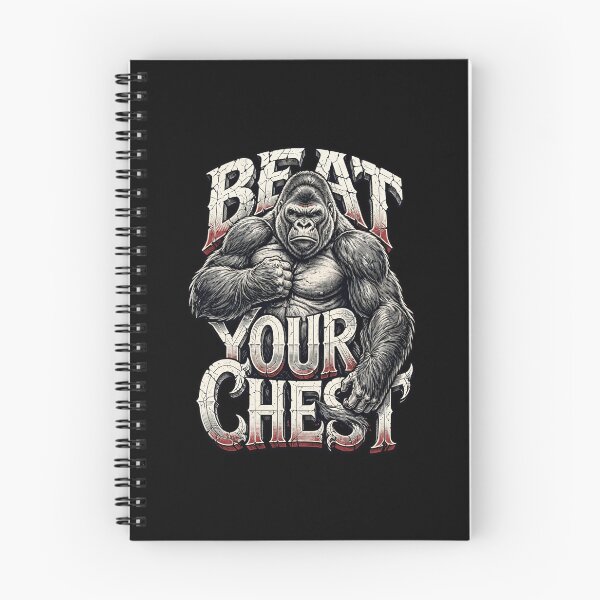 Item preview, Gorilla Beat Your Chest – Powerful Silverback Gorilla Art, Great Ape Primate Design, Wild Jungle Animal, Gorilla Strength Artwork, Wildlife Lover Gift, Bold Chest Beating Gorilla Graphic designed and sold by Typologystudios.