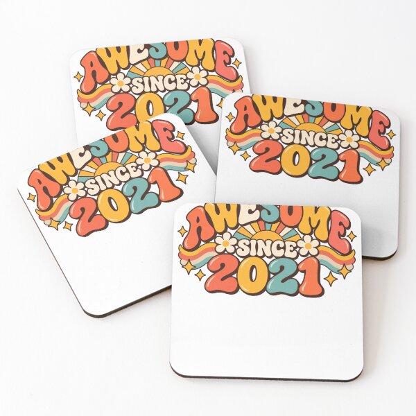 Item preview, Awesome Since 2021 Born 2021 Birthday Gift designed and sold by drawwiika+44.