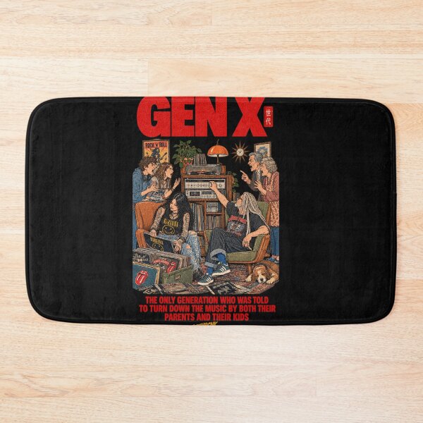 Item preview, Turn Down The Music Gen X Parents And Kids Funny Vinyl designed and sold by BRTHRCNK01.