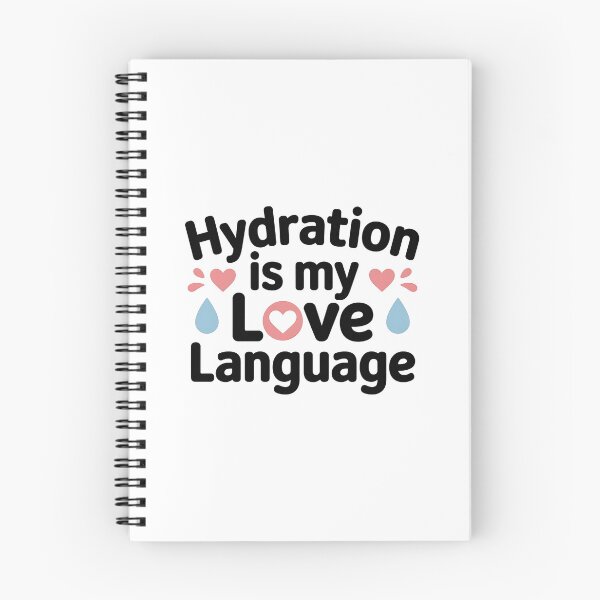 Item preview, Hydration Is My Love Language – Funny Hydration Nurse & Nursing Humor Design designed and sold by CuteDesignables.