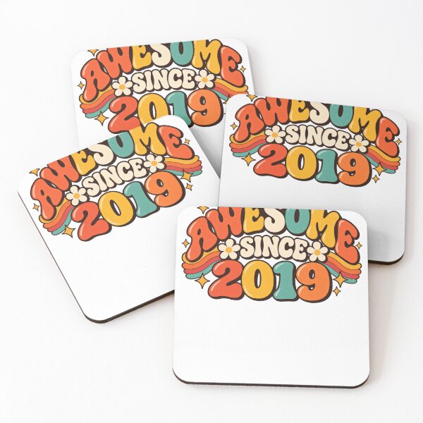 Item preview, Awesome Since 2019 Born In 2019 Birthday Gift designed and sold by drawwiika+44.