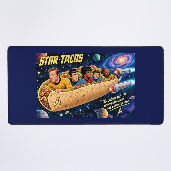 Item preview, Star Tacos - Retro Sci-Fi Space Taco Funny Foodie Galaxy Design designed and sold by SammyMorry.