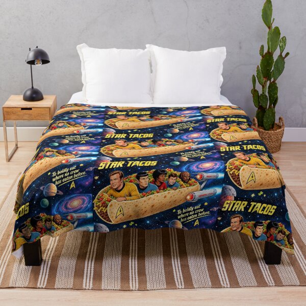 Item preview, Star Tacos - Retro Sci-Fi Space Taco Funny Foodie Galaxy Design designed and sold by SammyMorry.