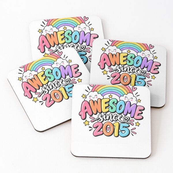 Item preview, Awesome Since 2015 Birthday For Kids Born In 2015 designed and sold by drawwiika+44.