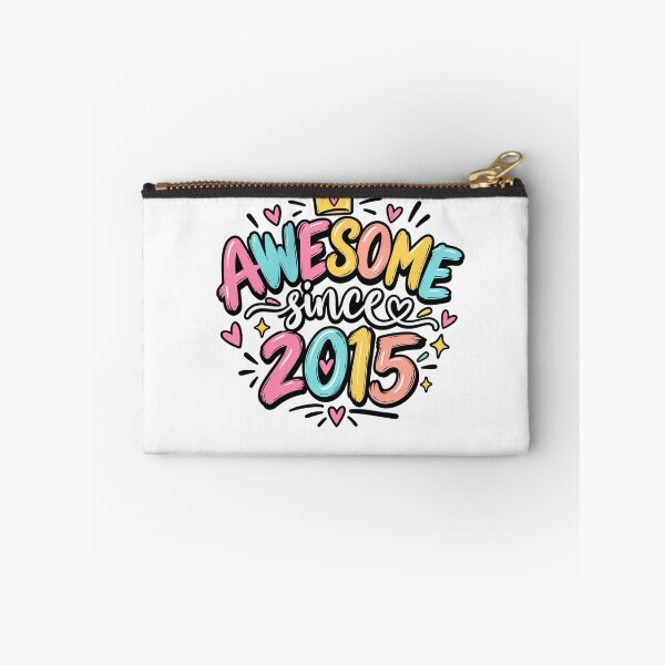 Item preview, Awesome Since 2015 Birthday Celebration Born Year Gift designed and sold by drawwiika+44.