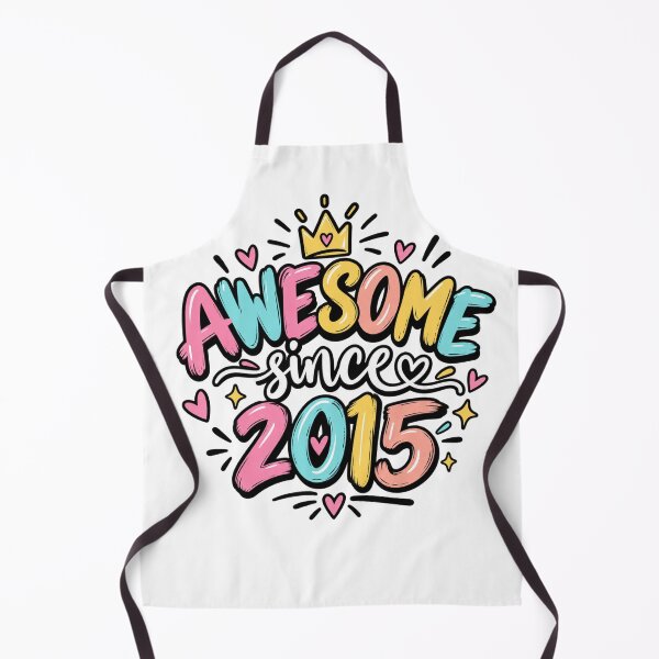 Item preview, Awesome Since 2015 Birthday Celebration Born Year Gift designed and sold by drawwiika+44.